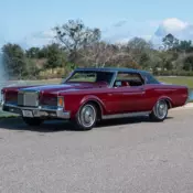 1970 Lincoln  Continental Mark III Continental Low Miles Burgundy