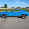 1970 Mach 1, 351 4V Cleveland, 4 Speed Shaker Grabber Blue White Interior