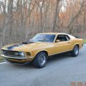 1970 MACH 1 351 SHAKER AUTO PS PDB FACTORY AC FULLY DOCUMENTED BRIGHT GOLD NICE