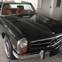 1970 Mercedes 280SL with a 4 speed manual transmission
