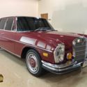 1970 Mercedes-Benz 280 SEL Sedan Maroon Or Burgundy   Auto