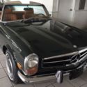 1970 Mercedes Benz 280SL 98,174 Miles Olive Green Convertible 6 Cylinder Manual