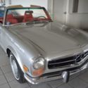 1970 Mercedes Benz 280SL  98640 Miles Silver Convertible 6 Cylinder Automatic