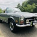 1970 Mercedes Benz 280SL Arabian Grey on Black