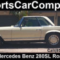 1970 MERCEDES BENZ 280SL ROADSTER 2 OWNER CALIFORNIA CAR FANTASTIC + NOW$59,998!