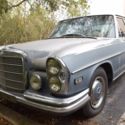 1970 Mercedes Benz 300sel 6.3 Sunroof Euro Solid Az Project 906G Grey Blue Met