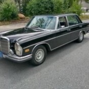 1970 Mercedes-Benz 300SEL Sedan Black 6.3 Liter HOG