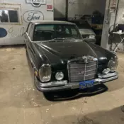 1970 Mercedes-Benz 300SEL Sedan Black 6.3