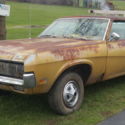1970 mercury cougar barn find roller