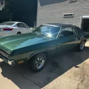 1970 Mercury Cougar with original 351C and 3 speed automatic FMX transmission