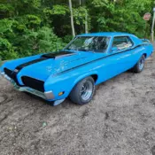 1970 Mercury Cougar XR7 Eliminator tribute