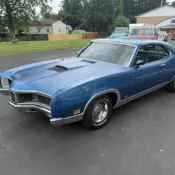 1970 Mercury Cyclone Coupe Blue GT