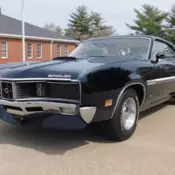 1970 MERCURY CYCLONE SPOILER 429 COBRA JET RAM AIR FOUR SPEED HIDEAWY HEAD LIGHT