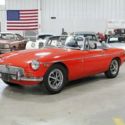 1970 MG B Convertible 56463 Miles Red Convertible 1.8L 4-Cylinder 4-Speed Manual