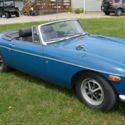 1970 MG MGB CONVERTIBLE SPLIT REAR BUMPER