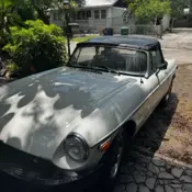 1970 MG MGB Mk II Convertible White Roadster