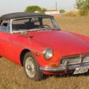 1970 MGB CONVERTIBLE SPLIT REAR BUMPER