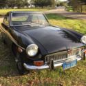 1970 MGB GT black on black