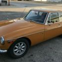 1970 MGB GT Coupe 1.8L 4-speed manual transmission