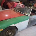 1970 MGB one year only split bumper project
