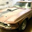1970 mustang fastback  mach 1 Rare storage find