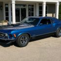 1970 Mustang MACH 1 Blue 351 C 4V  &#034;SHAKER&#034; A/T Vintage Air Restored Marti SHARP