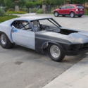 1970 Mustang Mach 1,  Drag, Pro-Street.  Rolling Chassis.