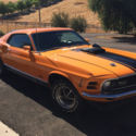 1970 Mustang Mach1, looks and runs great.