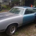 1970 Olds 442 matching numbers, Twilight blue, zero rust. 46k miles
