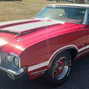 1970 OLDS CUTLASS 442 CONVERTIBLE HIGH OPTIONS 30K MILES VERY NICE!