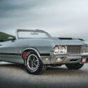 1970 Oldsmobile 442  71050 Miles Platinum Silver   Manual
