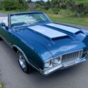 1970 Oldsmobile 442 Convertible Blue RWD Automatic