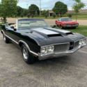 1970 Oldsmobile 442 Convertible Ebony Black #&#039;s Matching Ebony Black 100K Resto!