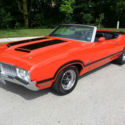 1970 OLDSMOBILE 442 CONVERTIBLE IN RALLEY RED - CLONE