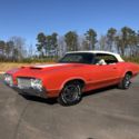1970 Oldsmobile 442 Convertible Ram Air W-25 455 #'s match Rally Red Restored