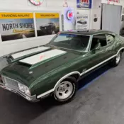 1970 Oldsmobile 442, Green with 14,154 Miles available now!