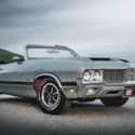 1970 Oldsmobile 442 W-30 4 Speed Convertible 71050 Miles Platinum Silver   Manua