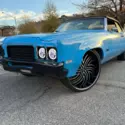 1970 Oldsmobile 88 Blue RWD Automatic