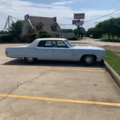 1970 Oldsmobile 98 Sedan Blue