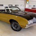 1970 Oldsmobile Cutlass  70806 Miles Black/Gold 2 Door Convertible 350 Automatic