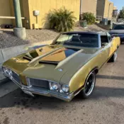 1970 Oldsmobile Cutlass Convertible Brown Ls swapped