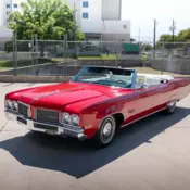 1970 Oldsmobile Ninety-Eight Convertible Red FWD Automatic Convertible