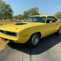 1970 Plymouth &#039;Cuda 440-6, 4-Speed, Super Track Pak 20954 Miles Lemon Twist Hard