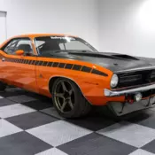 1970 Plymouth &#039;Cuda AAR Fast Fish 54145 Miles Vitamin C Orange Coupe 6.2L Hellca