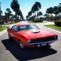 1970 PLYMOUTH BARRACUDA  440 4 SPEED SHAKER EV2 TOR RED SOLID TEXAS MOPAR
