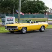 1970 Plymouth  Barracuda  Convertible, HEMI, 4 Speed! Lemon Twist Yellow
