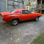 1970 Plymouth Barracuda Coupe Orange