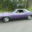1970 PLYMOUTH BARRACUDA IN VIOLET 383 CUDA 4 SPEED Factory A/C PLUM CRAZY