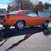 1970 Plymouth Barracuda Orange CUDA