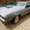 1970 Plymouth Cuda 340 4 Spd One of a Kind Project Tilt Front End